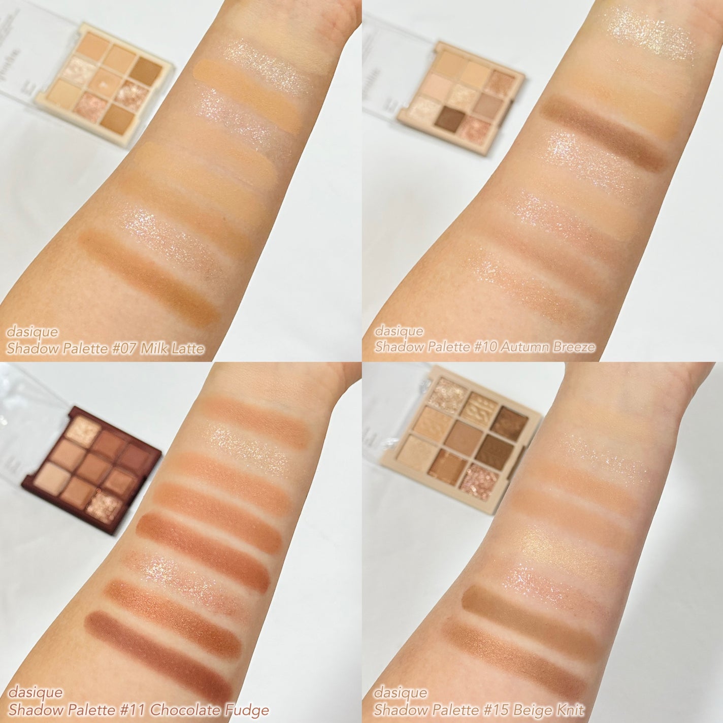 シャドウパレット/dasique/アイシャドウパレットを使ったクチコミ(3枚目)
