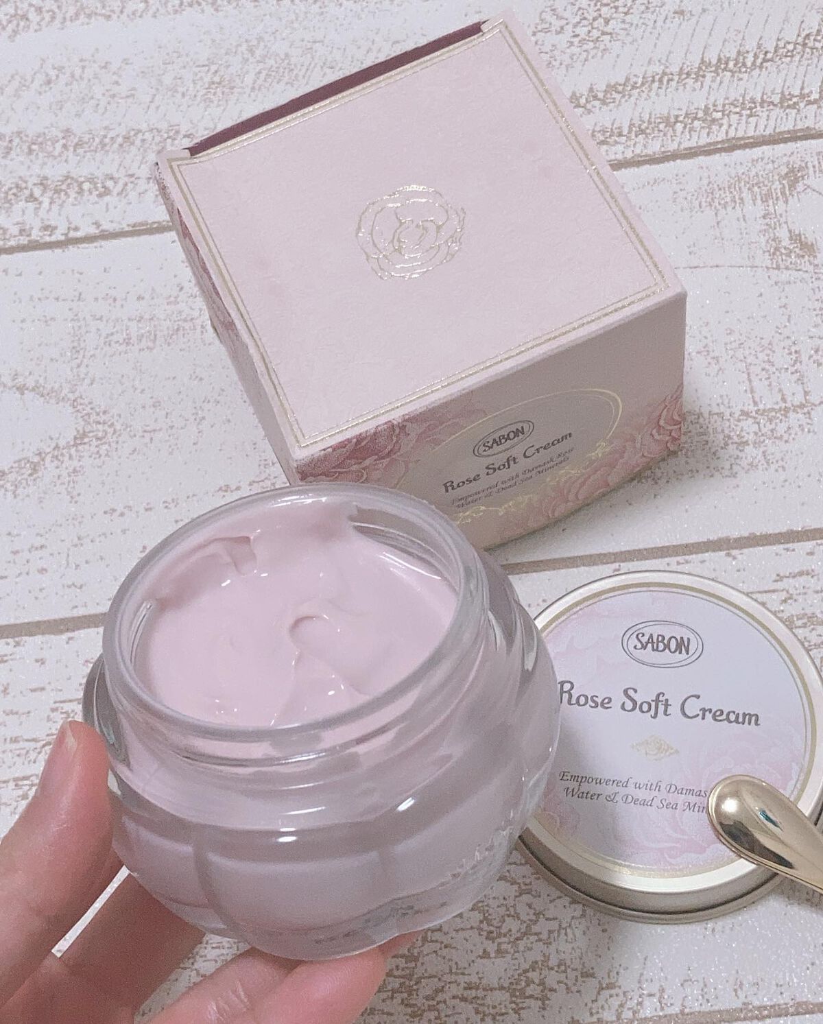 ローズソフトクリーム/SABON/フェイスクリームを使ったクチコミ(3枚目)