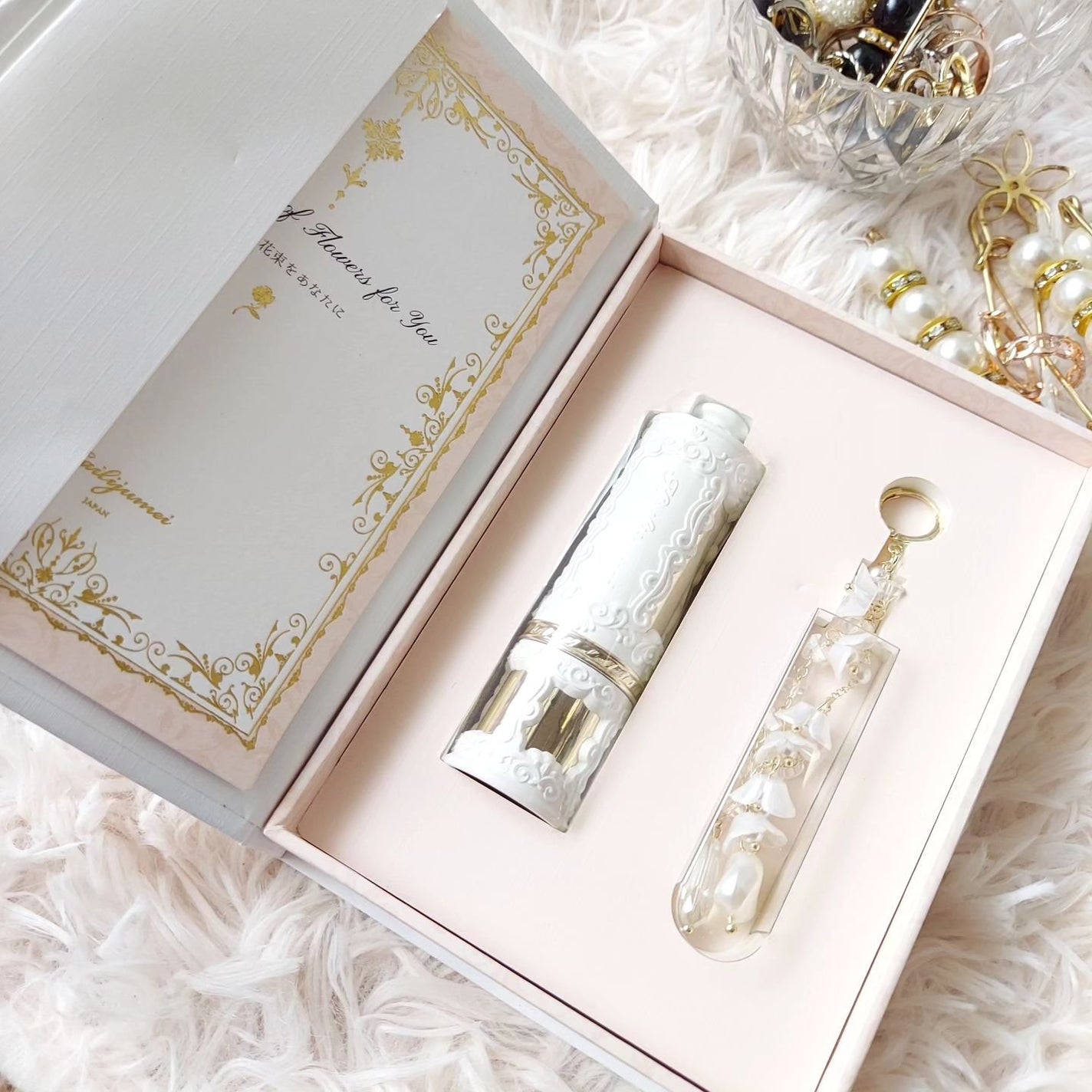 フルールロココシリーズ フラワーリップ/Kailijumei/口紅を使ったクチコミ(7枚目)