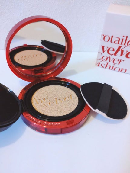 プロテーラービーベルベットカバークッション/espoir/クッションファンデーションを使ったクチコミ(3枚目)