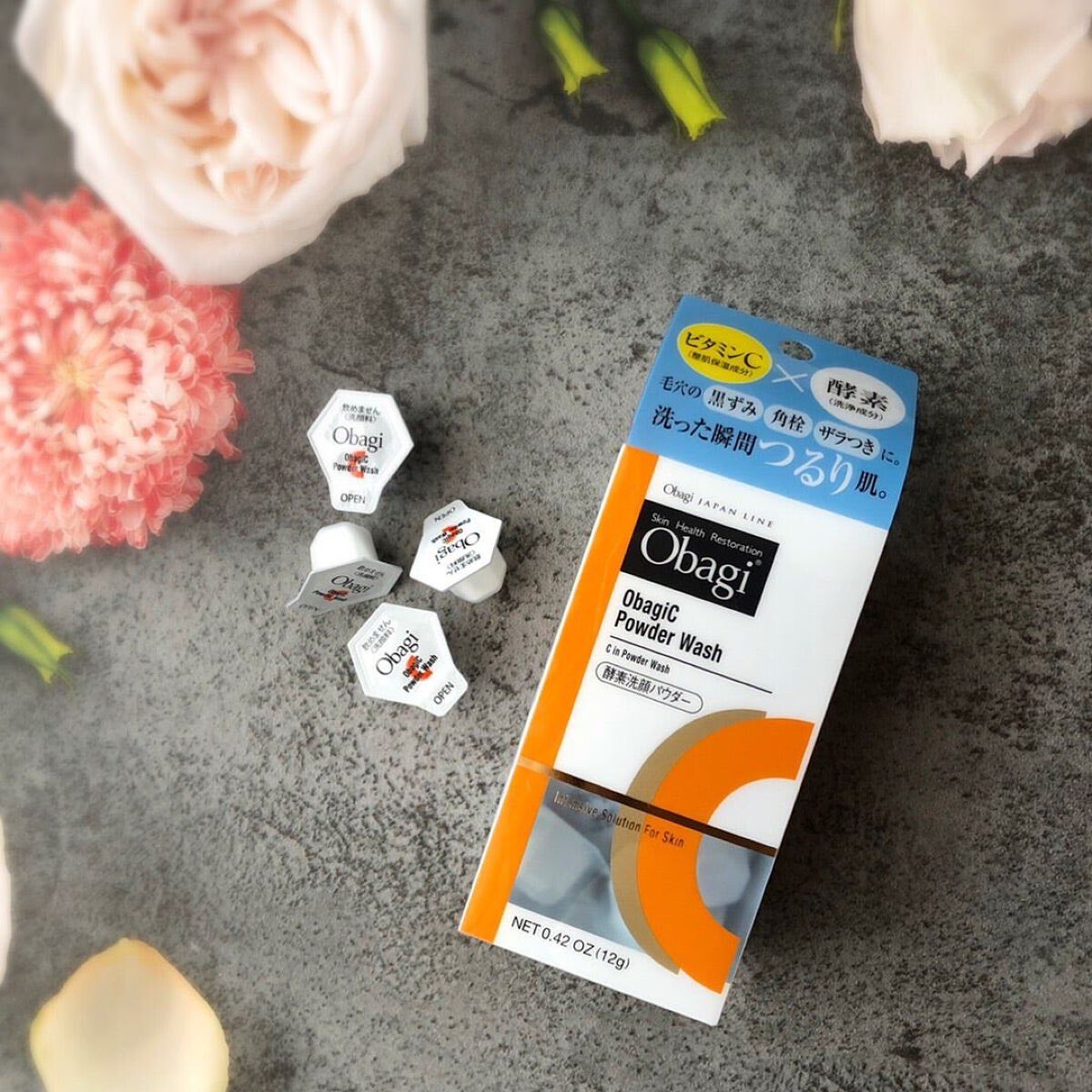 オバジC 酵素洗顔パウダー/オバジ/洗顔パウダーを使ったクチコミ(1枚目)