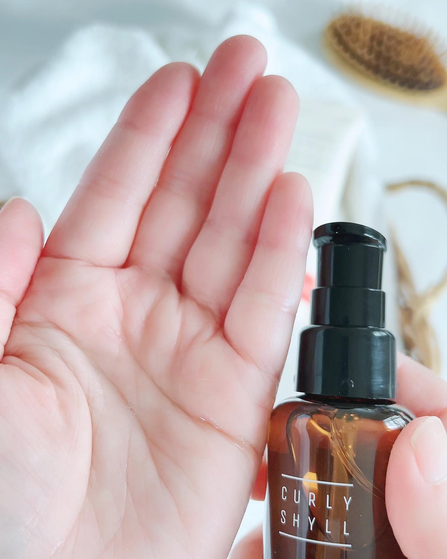 SILKY OIL SERUM/CULRY SHYLL/ヘアオイルを使ったクチコミ(8枚目)