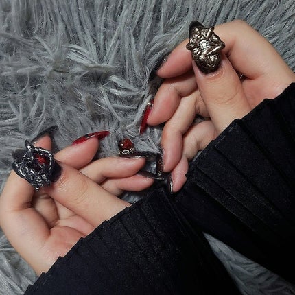 ホイルフレーク/MATIERE/ネイルチップ・パーツを使ったクチコミ(4枚目)