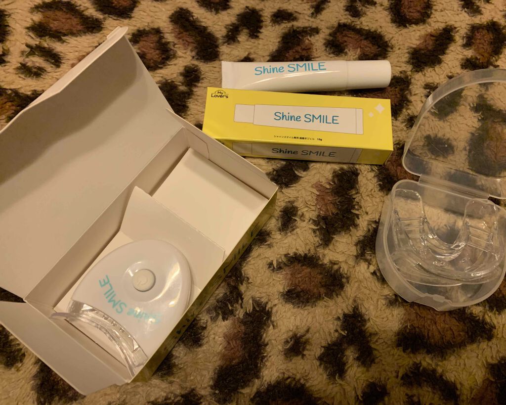 ホワイトニングスタートキット/SHINE SMILE/その他オーラルケアを使ったクチコミ（2枚目）