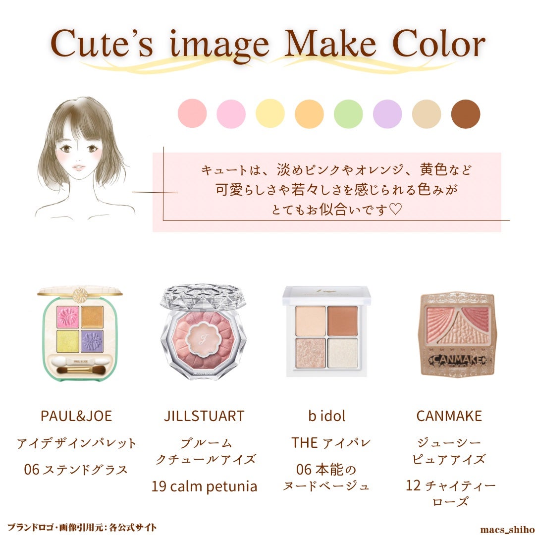 SHIHO on LIPS 「【私らしいコスメの色は?イメージカラーコスメ】@macs_sh..」(3枚目)