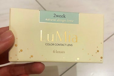 LuMia(ルミア)　2week ヌーディーブラウン/LuMia/２週間（２WEEKS）カラコンを使ったクチコミ（1枚目）