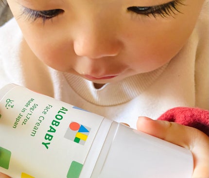 アロベビー フェイスクリーム/ALOBABY/その他スキンケアを使ったクチコミ(8枚目)