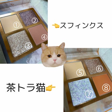 Venus Marble アイシャドウキャットシリーズ/Venus Marble/パウダーアイシャドウを使ったクチコミ（2枚目）