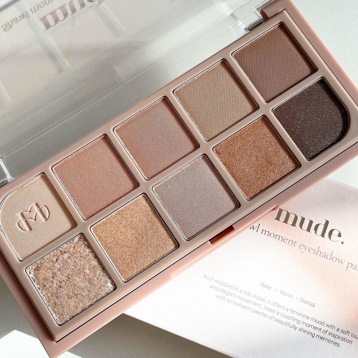 MDショールモーメント アイシャドウパレット/mude./アイシャドウパレットを使ったクチコミ（1枚目）