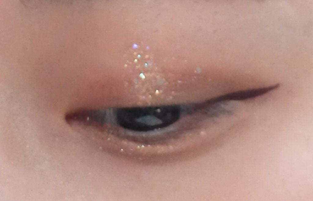 描くふたえアイライナー/CEZANNE/リキッドアイライナーを使ったクチコミ(1枚目)