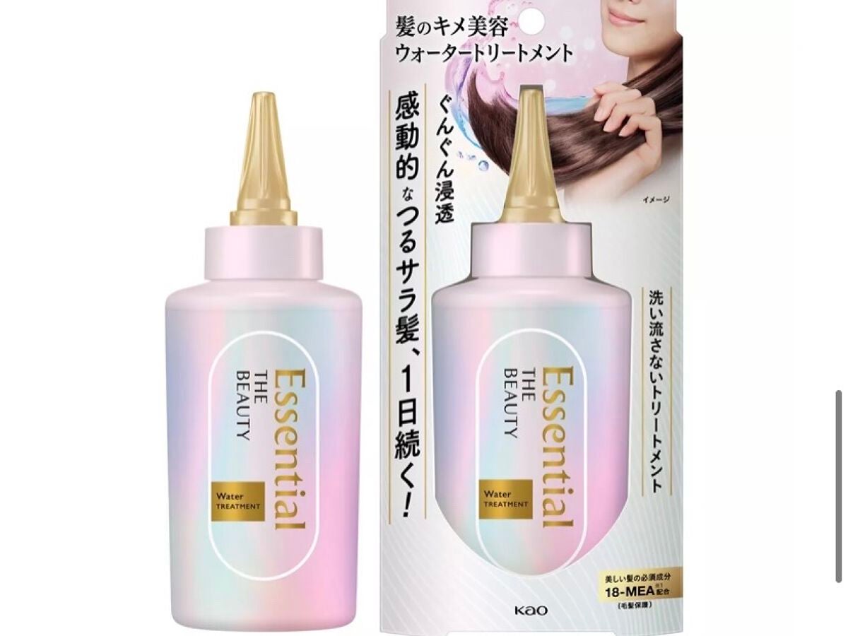 エッセンシャル プレミアム ウォータートリートメント EXスムース/エッセンシャル/アウトバストリートメントを使ったクチコミ(2枚目)