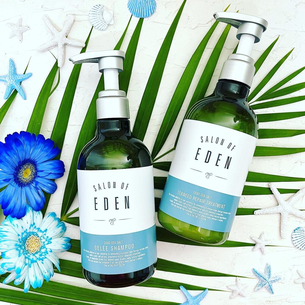 サロンオブエデン ジュレ シャンプー Ｍ／トリートメント Ｍ		/SALON OF EDEN/市販シャンプーを使ったクチコミ（1枚目）