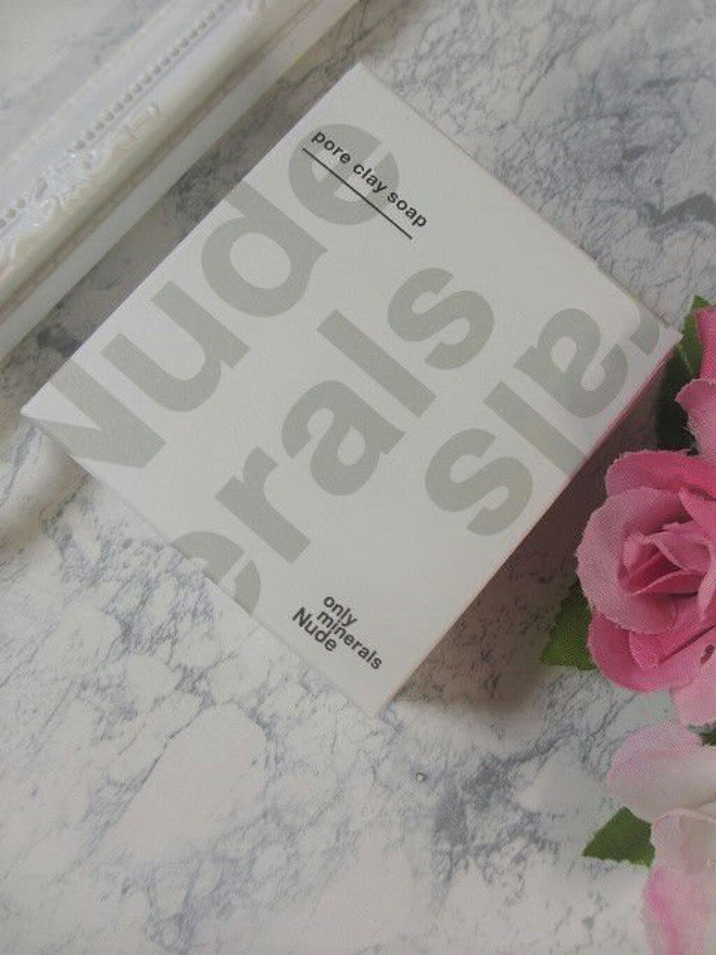 Nude ポアクレイソープ/ONLY MINERALS/洗顔石鹸を使ったクチコミ（2枚目）