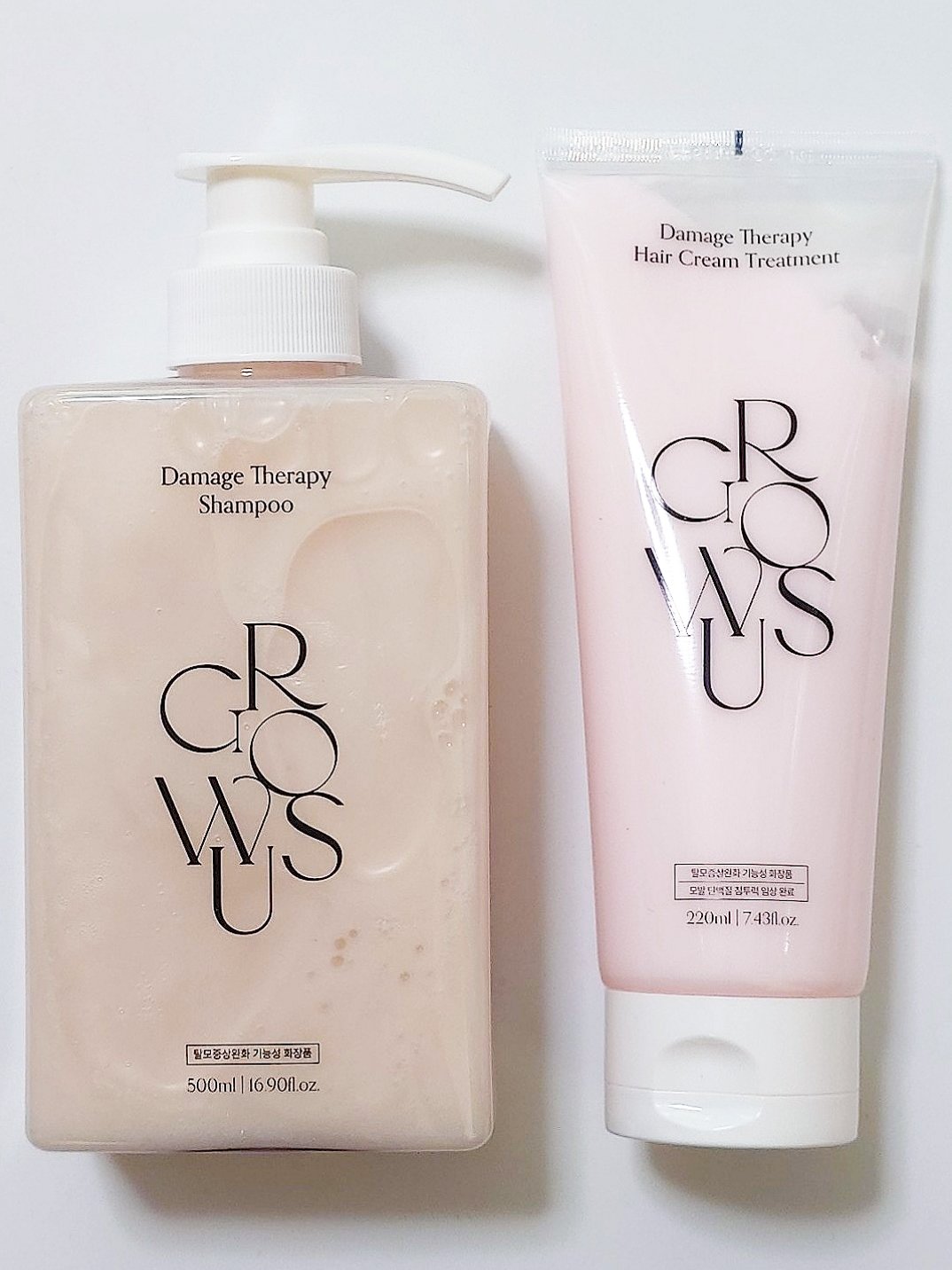 ダメージセラピー クリームトリートメント/GROWUS/洗い流すヘアトリートメントを使ったクチコミ（2枚目）