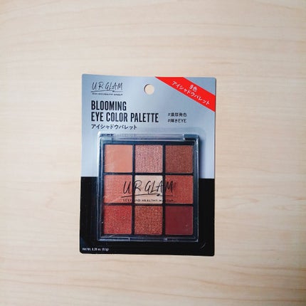 UR GLAM BLOOMING EYE COLOR PALETTE/U R GLAM/アイシャドウパレットを使ったクチコミ(1枚目)