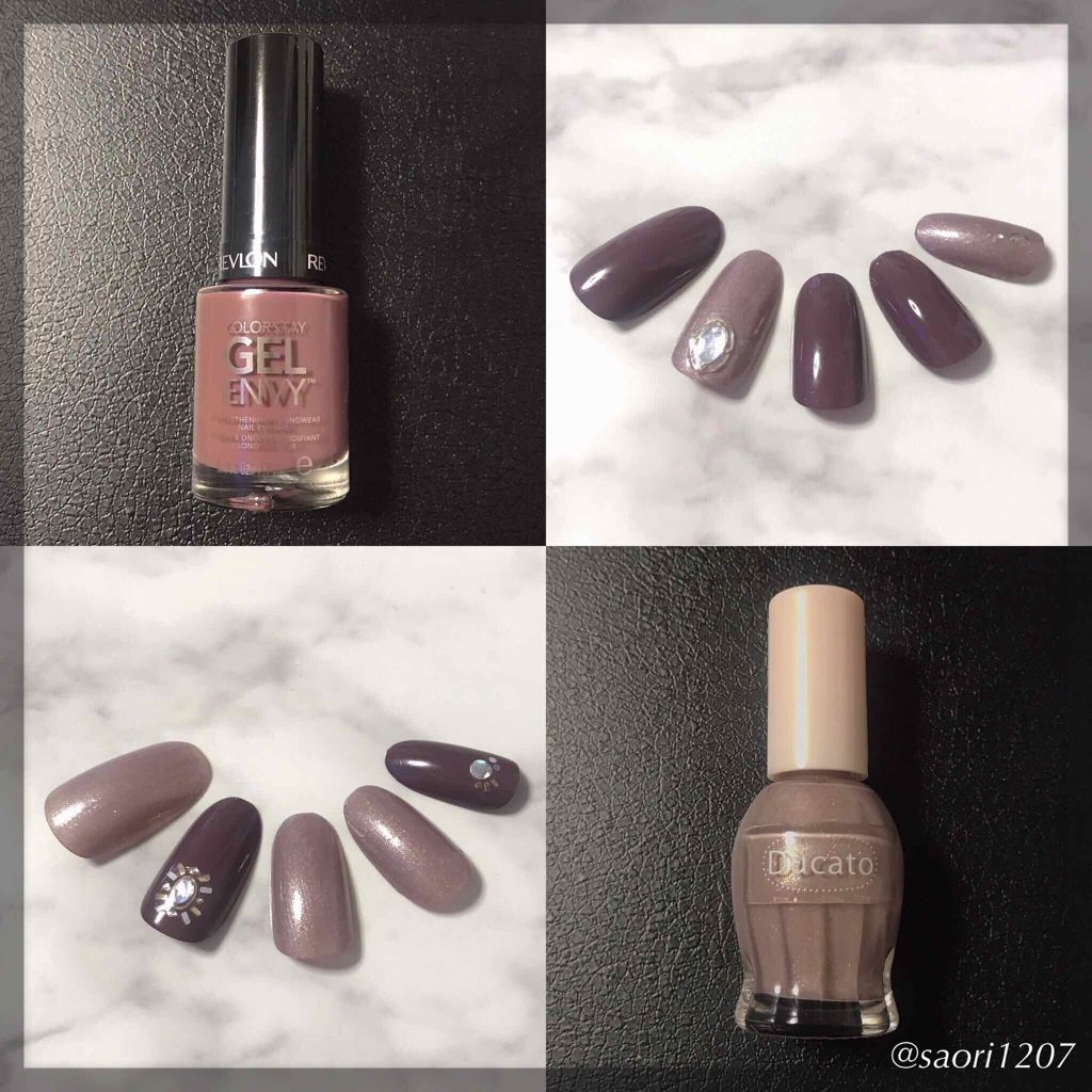 カラーステイ ジェル エンビー ロングウェア ネイル エナメル/REVLON/マニキュアを使ったクチコミ(1枚目)