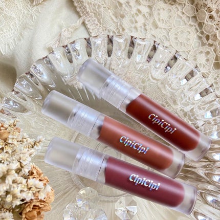 ふわマットティント/CipiCipi/リップティントを使ったクチコミ(2枚目)