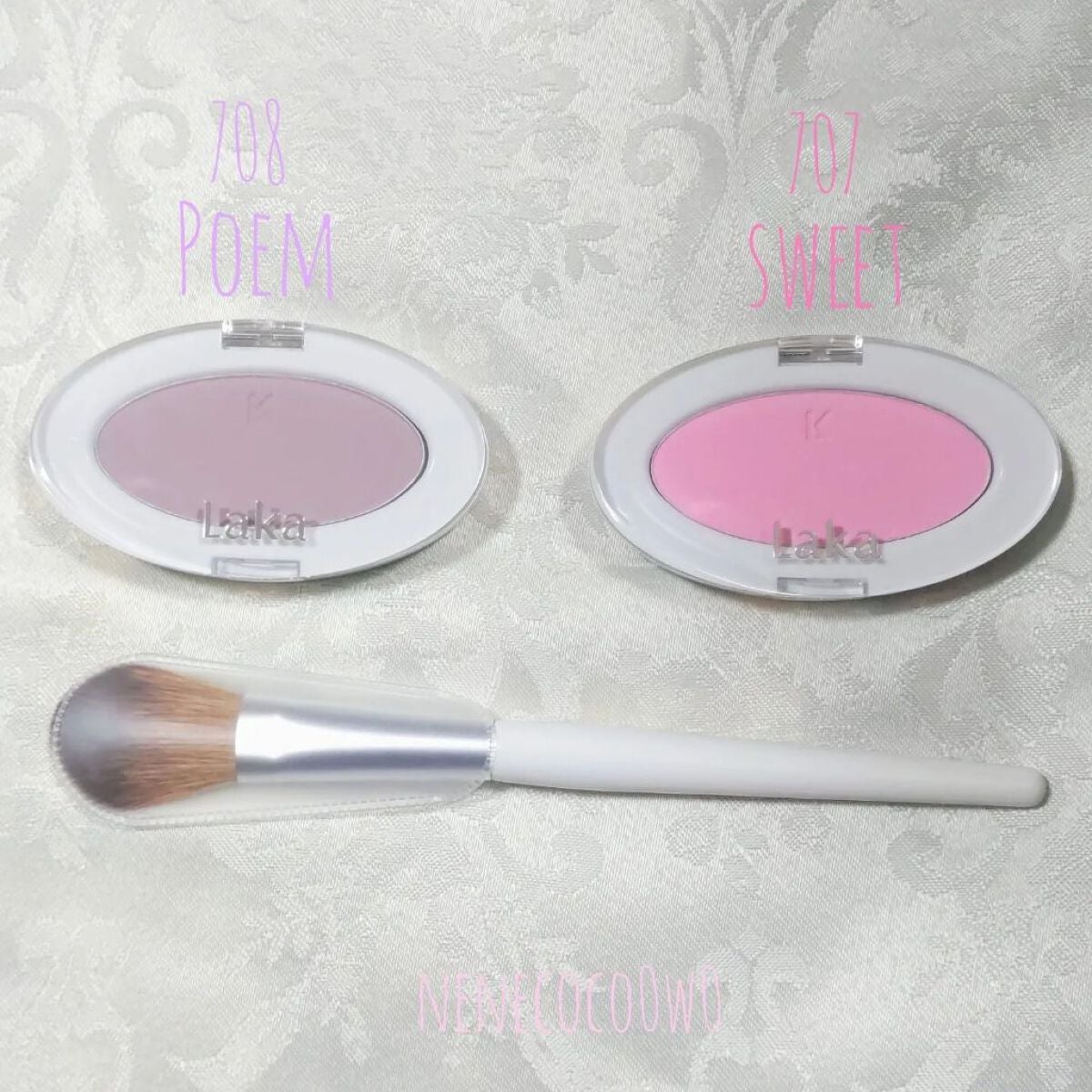 ラブシルクブラッシュ/Laka/パウダーチークを使ったクチコミ(1枚目)