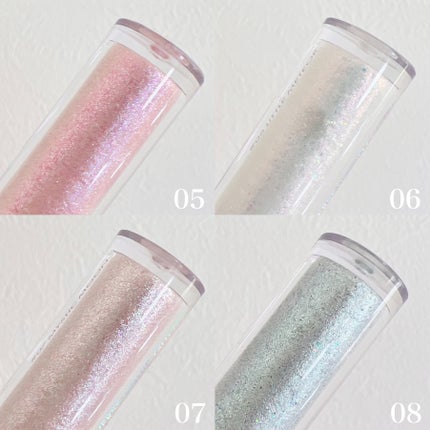 リキッド グリッター シャドウ/rom&nd/グリッターを使ったクチコミ(4枚目)