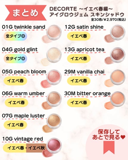 アイグロウジェム スキンシャドウ/DECORTÉ/ジェル・クリームアイシャドウを使ったクチコミ(4枚目)