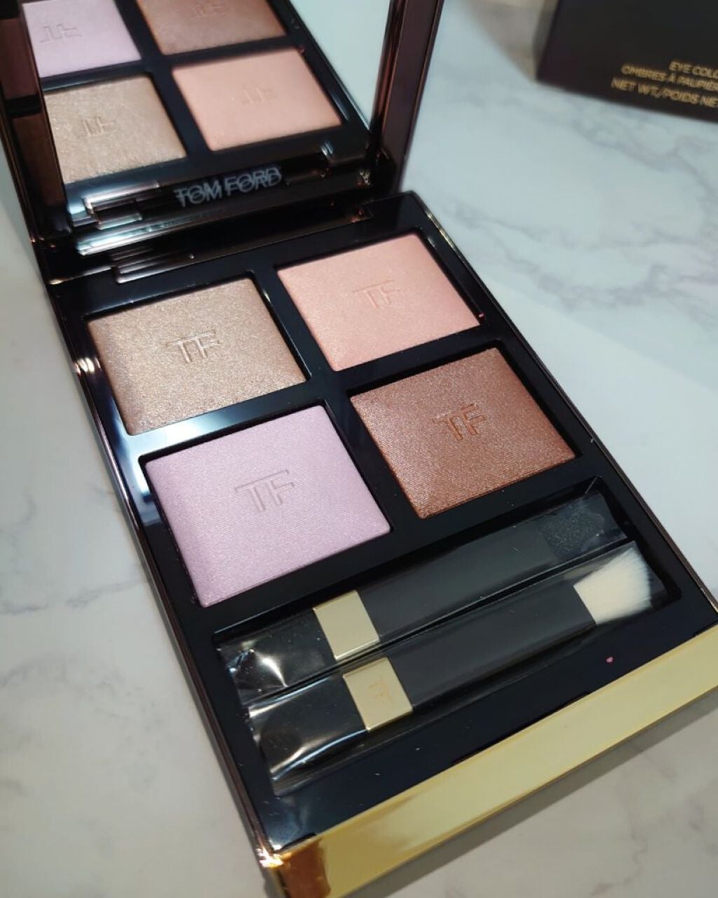 アイ カラー クォード/TOM FORD BEAUTY/アイシャドウパレットを使ったクチコミ(2枚目)