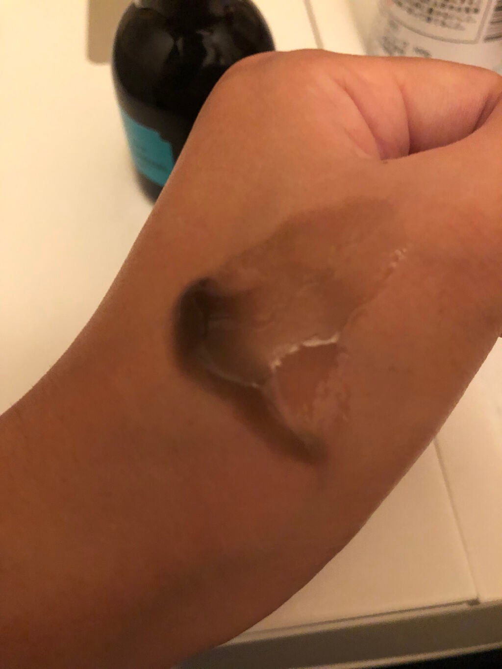 ヒマラヤン チャコール クリア ナイトピール/THE BODY SHOP/美容液を使ったクチコミ(3枚目)