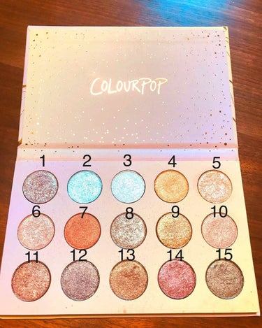 GOLDEN STATE OF MIND/ColourPop/アイシャドウパレットを使ったクチコミ（1枚目）