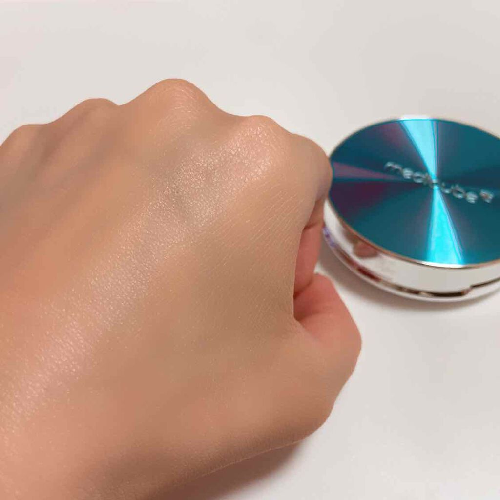 MEDICUBE ブルーカプセルクッション モイスチャライジングのクチコミ「medicube (メディキューブ)
☑︎ブルーカプセルクッション
SPF50+/ P.....」（2枚目）