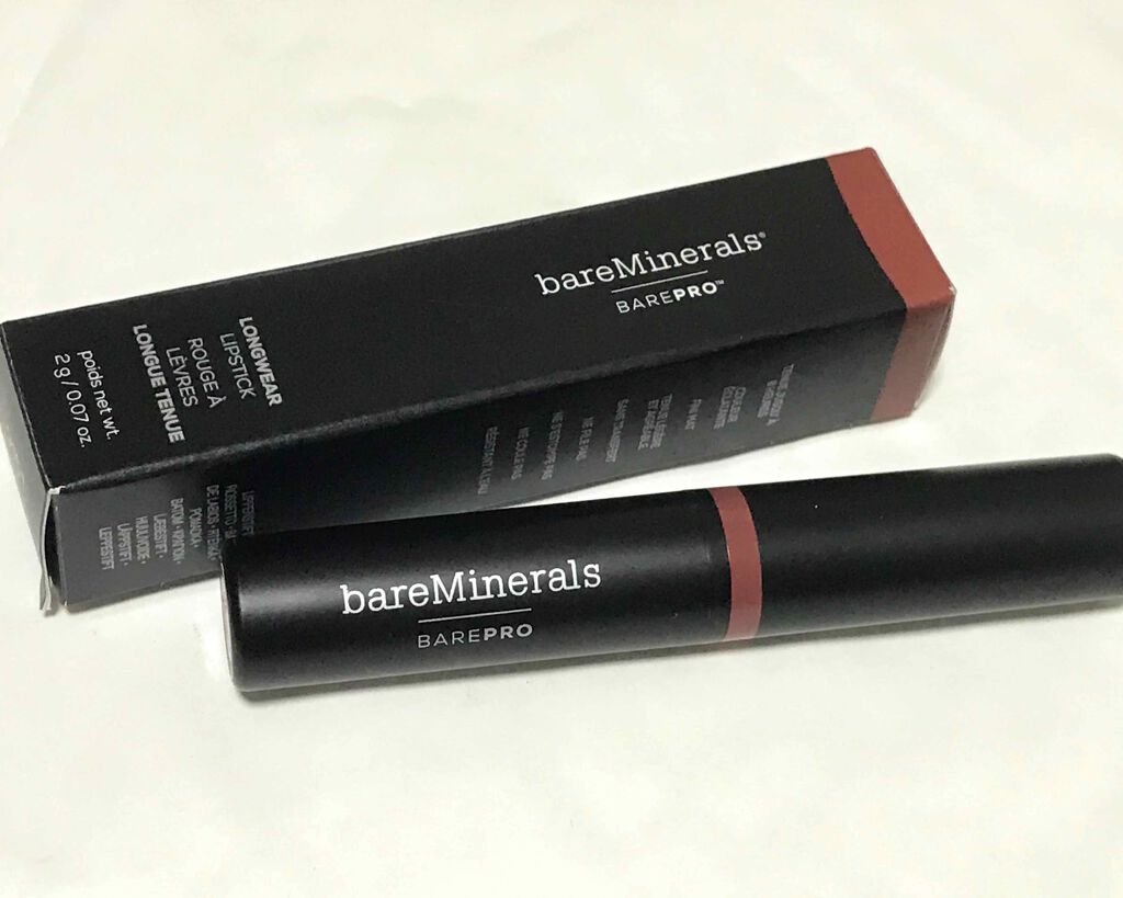 ベアプロ ロングウェア リップスティック/bareMinerals/口紅を使ったクチコミ(1枚目)