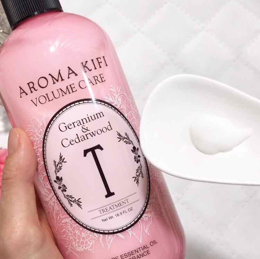 ボリュームケアシャンプー/トリートメント/AROMA KIFI/シャンプー・コンディショナーを使ったクチコミ(3枚目)