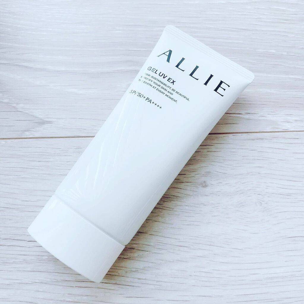 eitooo25 on LIPS 「♡アリィージェル日焼け止め♡無香料•無着色で専用のクレンジング..」(1枚目)