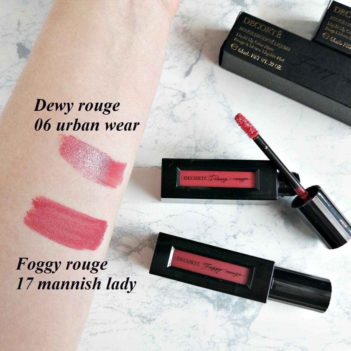ルージュ デコルテ リキッド/DECORTÉ/口紅を使ったクチコミ（1枚目）