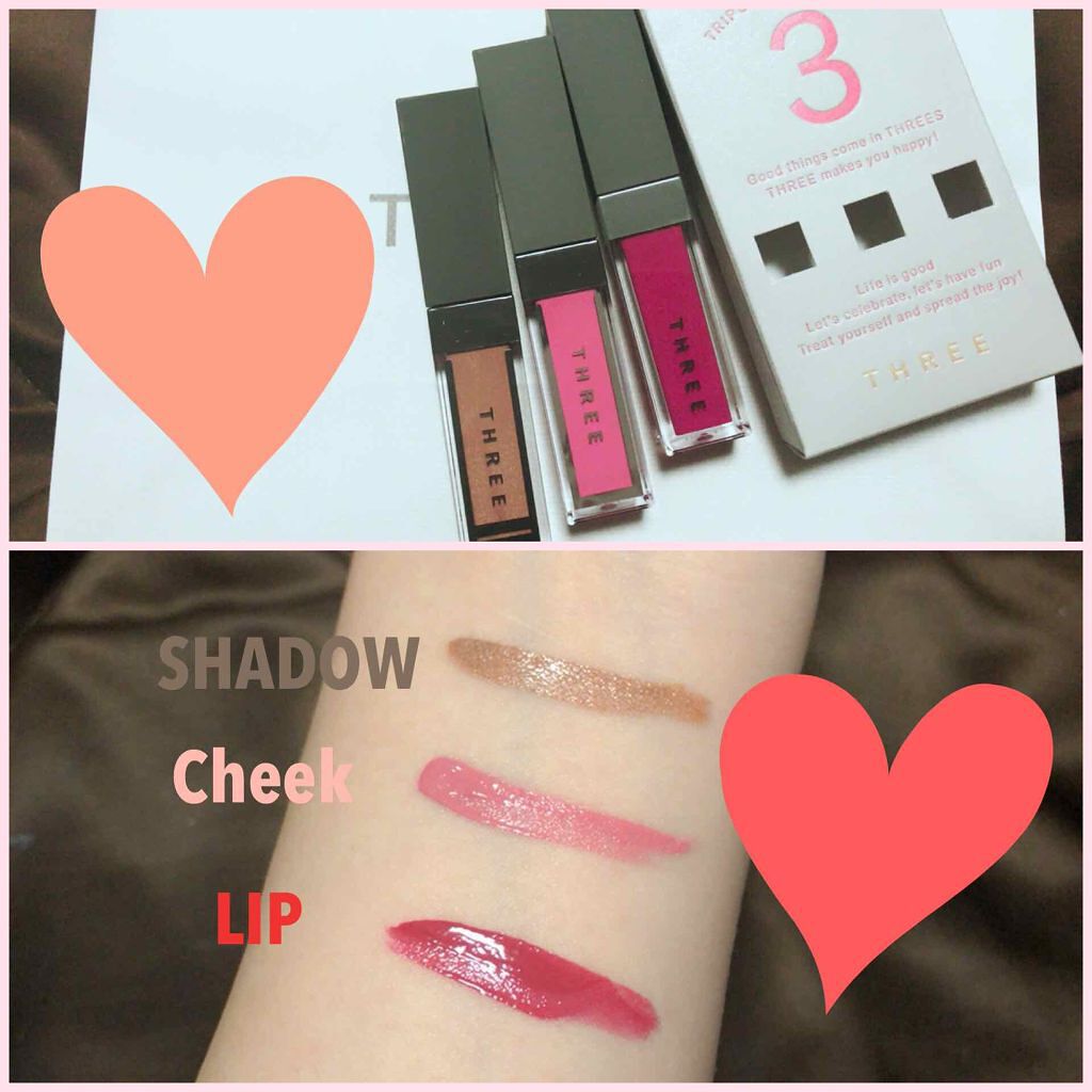 エピック ミニ ダッシュ/THREE/リキッドチークを使ったクチコミ（1枚目）