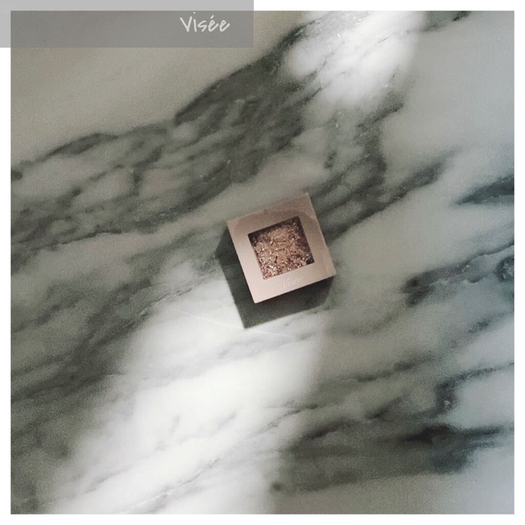 リシェ オーロラグリッター アイズ BR-1 グリッターブラウン系/Visée/ジェル・クリームアイシャドウを使ったクチコミ（1枚目）