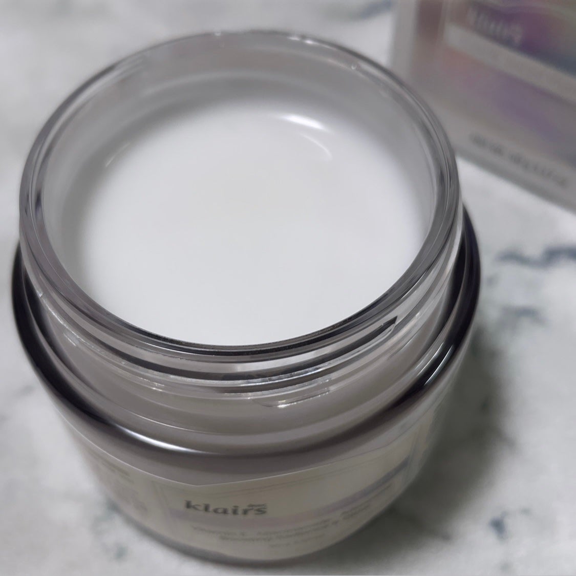 フレッシュリージュースドビタミンEマスク(90g)/Klairs/フェイスクリームを使ったクチコミ(2枚目)