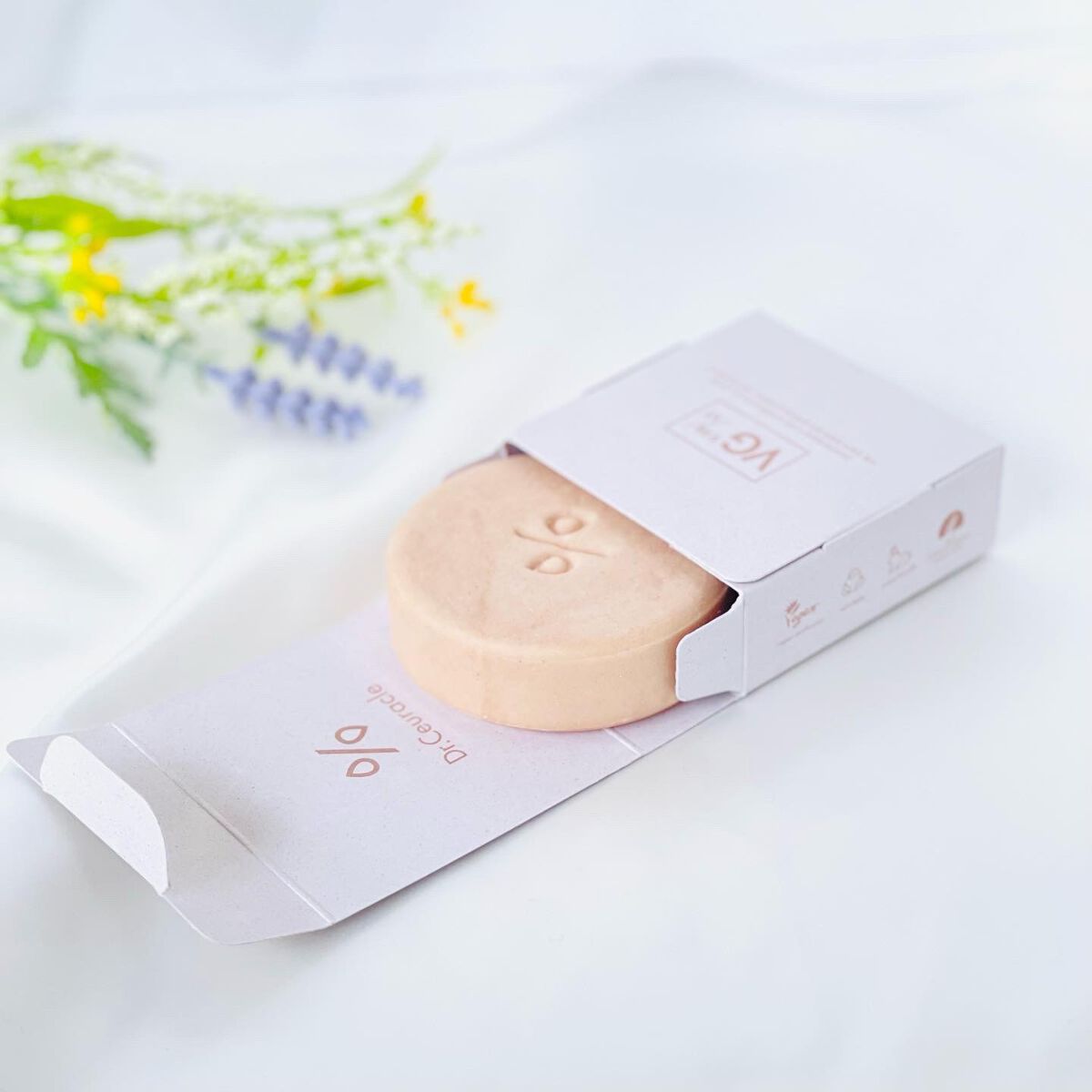 ヴィーガンコンブチャティークリーミーウォッシュバー/Dr.Ceuracle/洗顔石鹸を使ったクチコミ（2枚目）