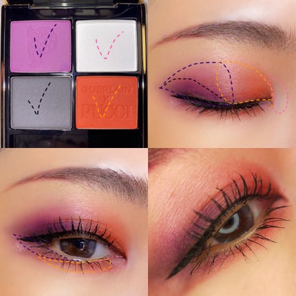 オンブル ジェ/GUERLAIN/アイシャドウパレットを使ったクチコミ(4枚目)