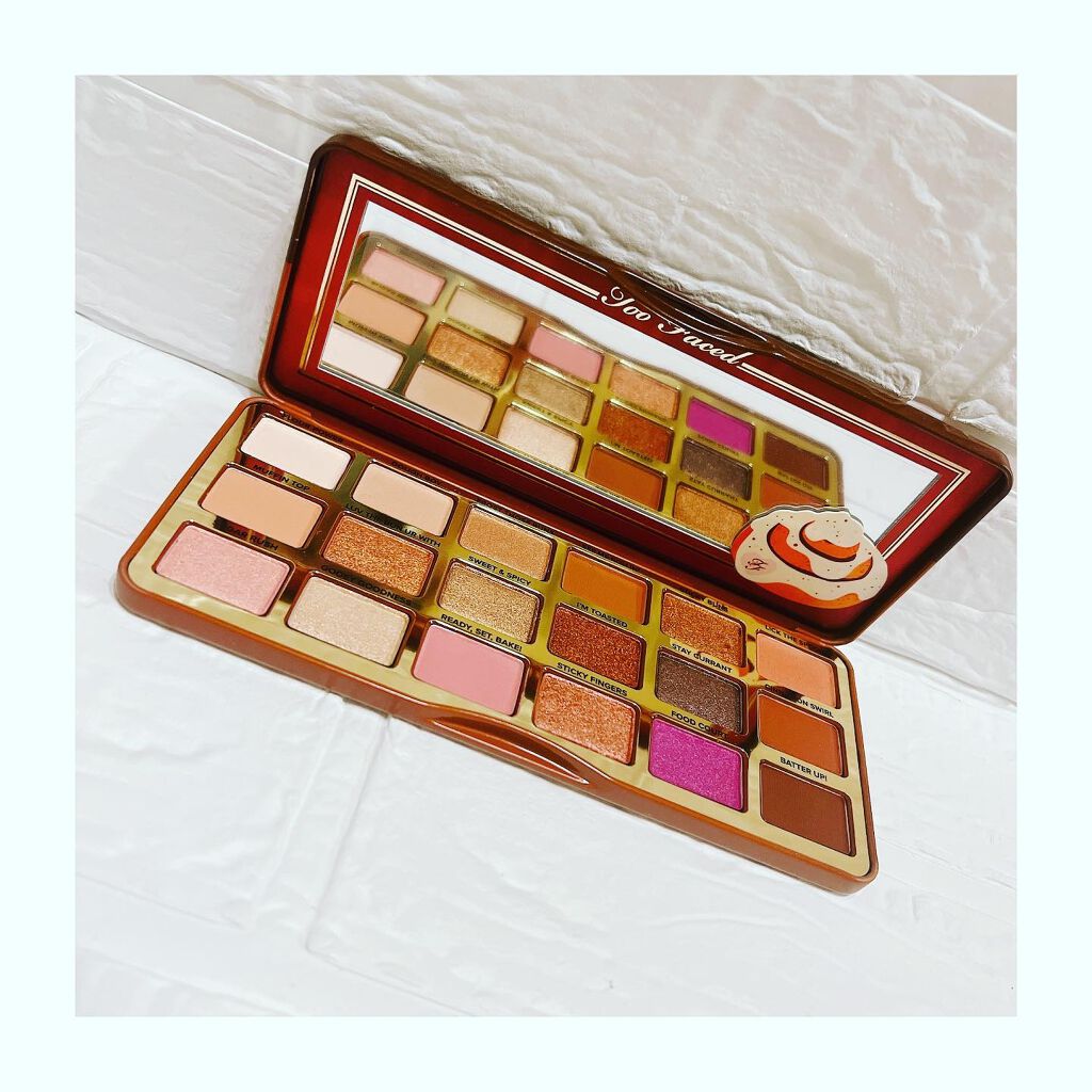パンプキン スパイス アイシャドウ パレット(旧)/Too Faced/アイシャドウパレットを使ったクチコミ（3枚目）