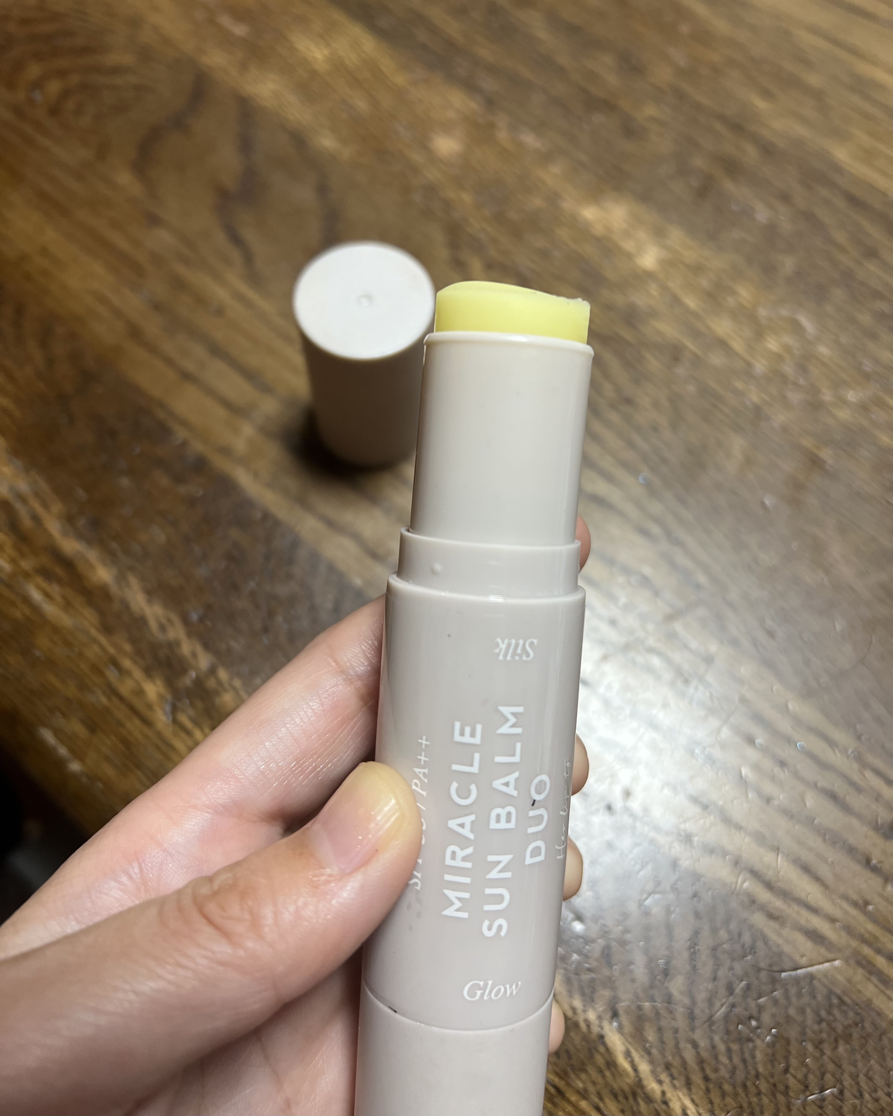 ミラクル サンバーム デュオ/Her lip to BEAUTY/日焼け止めスティックを使ったクチコミ（3枚目）