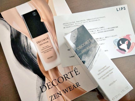 ゼン ウェア フルイド/DECORTÉ/リキッドファンデーションを使ったクチコミ(1枚目)