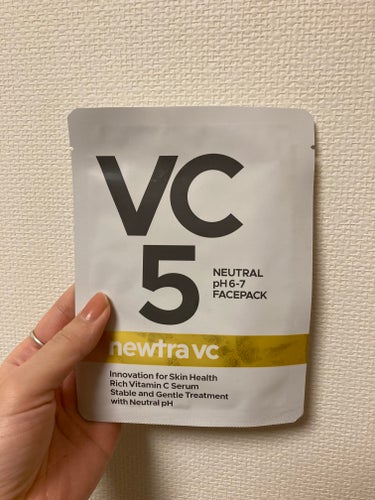 newtra VC 5 フェイスマスク/newtra vc/シートマスク・パックを使ったクチコミ（1枚目）