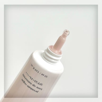 プレミ アムビーガン トーンアップ日焼け止め SPF50+PA++++/dinsee/日焼け止めミルクを使ったクチコミ(3枚目)