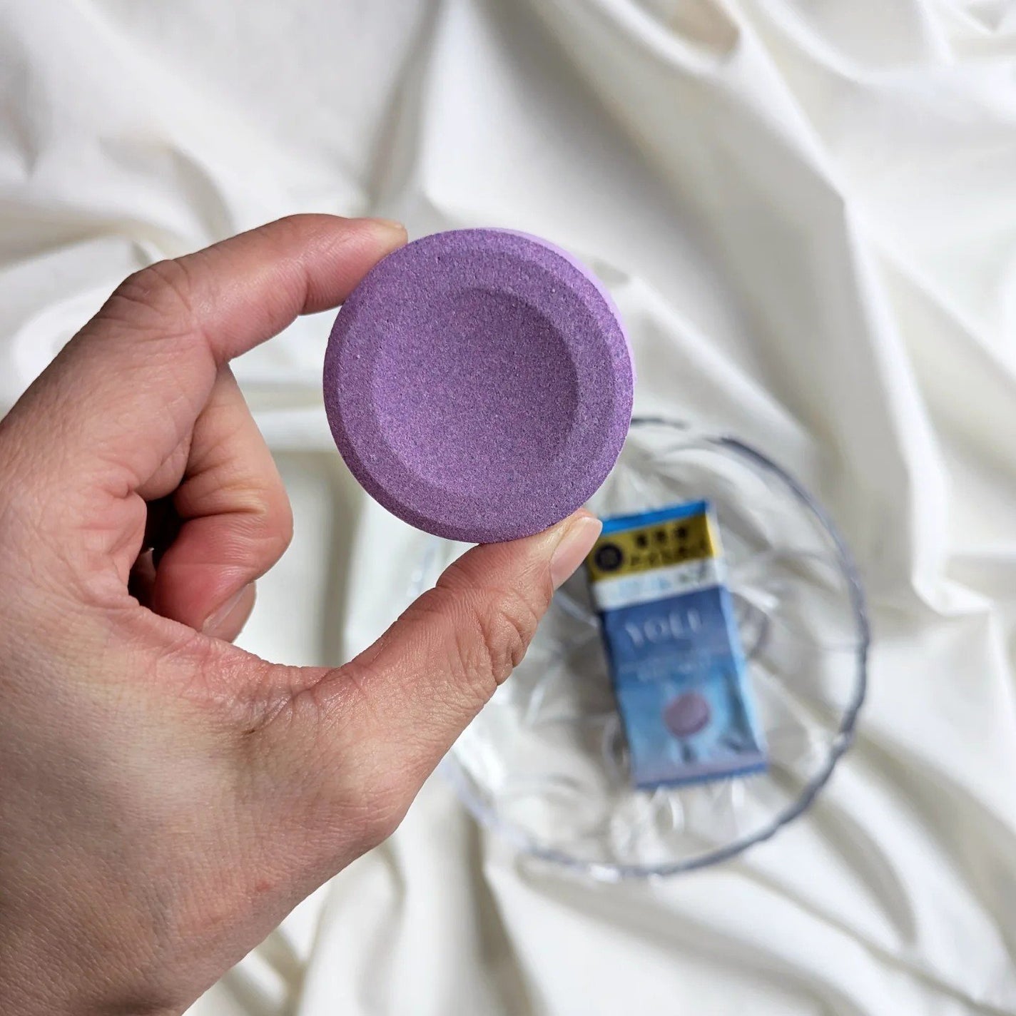 リラックスナイトドリーミング バスタブレット/YOLU/炭酸系入浴剤を使ったクチコミ(2枚目)