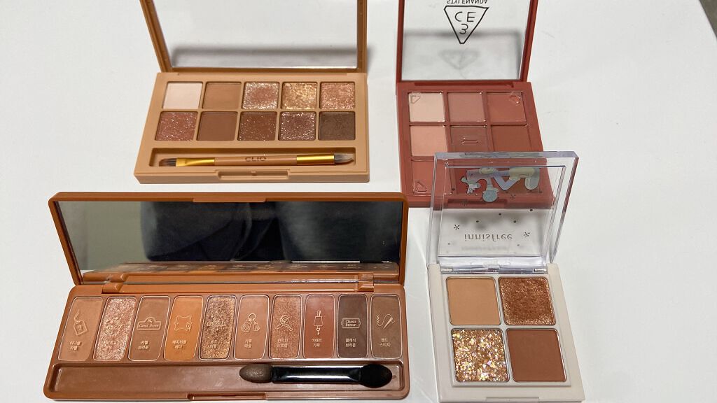 プレイカラー アイシャドウ/ETUDE/アイシャドウパレットを使ったクチコミ（2枚目）