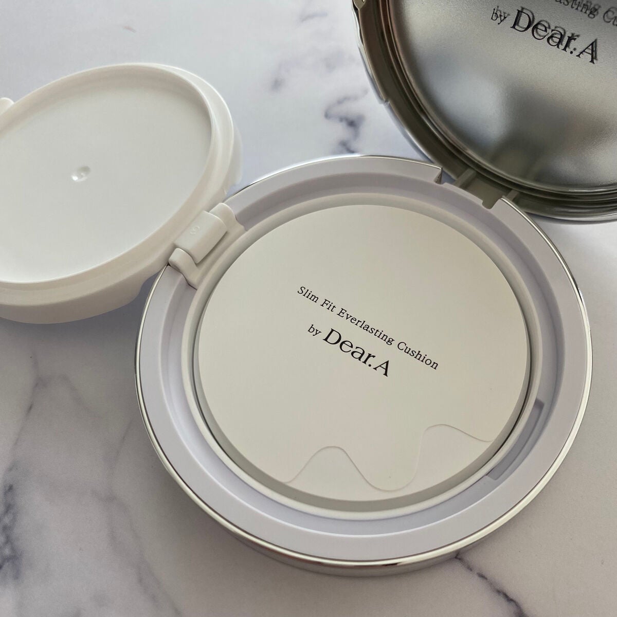 スリムフィット エバーラスティング クッション/Dear.A/クッションファンデーションを使ったクチコミ(4枚目)
