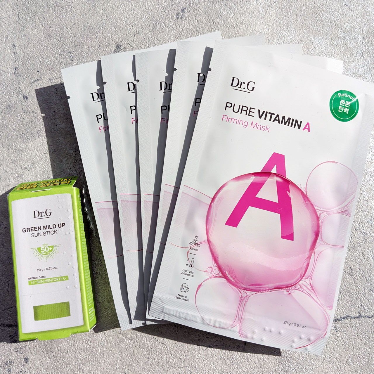 グリーンマイルドサンスティック SPF50+ PA++++/Dr.G/日焼け止めスティックを使ったクチコミ（1枚目）