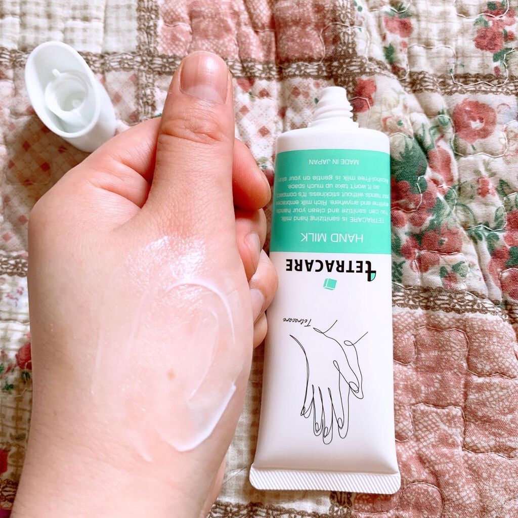 薬用ハンドミルク テトラケア/テトラケア/ハンドクリームを使ったクチコミ（3枚目）