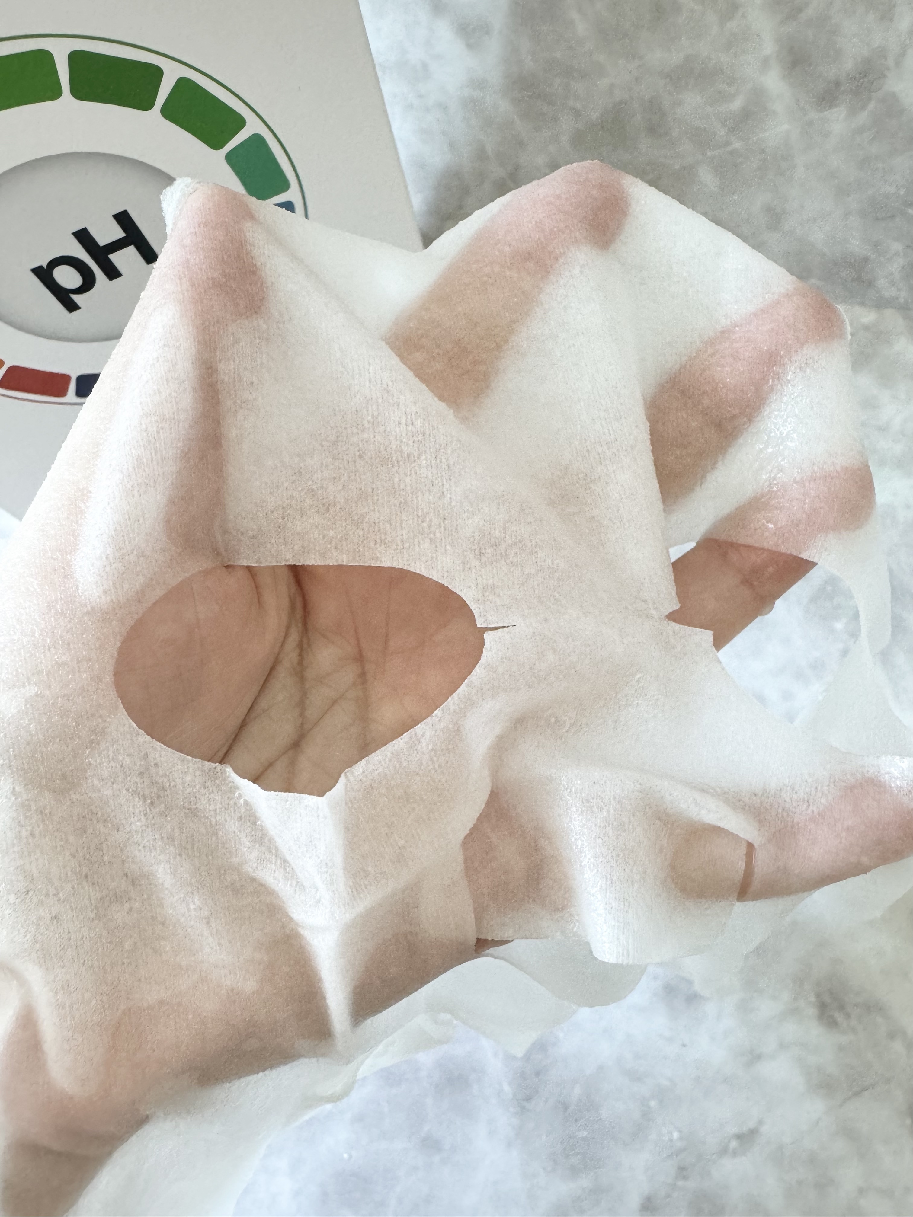 PHセンシティブマスクスージング＆モイスト/SAM'U/シートマスク・パックを使ったクチコミ（3枚目）