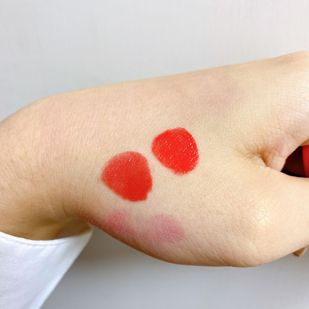 ビビッドコットン インクティント/innisfree/口紅を使ったクチコミ(3枚目)