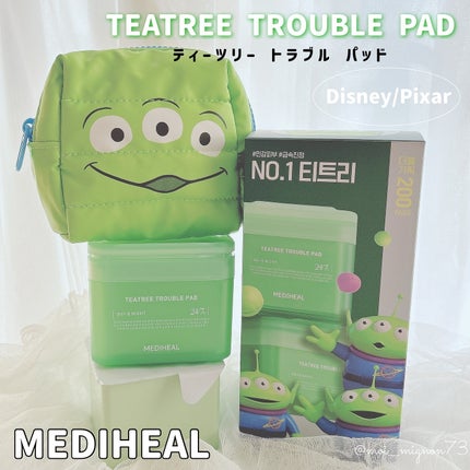 ティーツリー トラブルパッド/MEDIHEAL/トナーパッドを使ったクチコミ(1枚目)